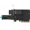 PCIe adapter card icybox MB312M4P-B — 2× M.2 NVMe to PCIe 4.0 x8 (bifurcation)