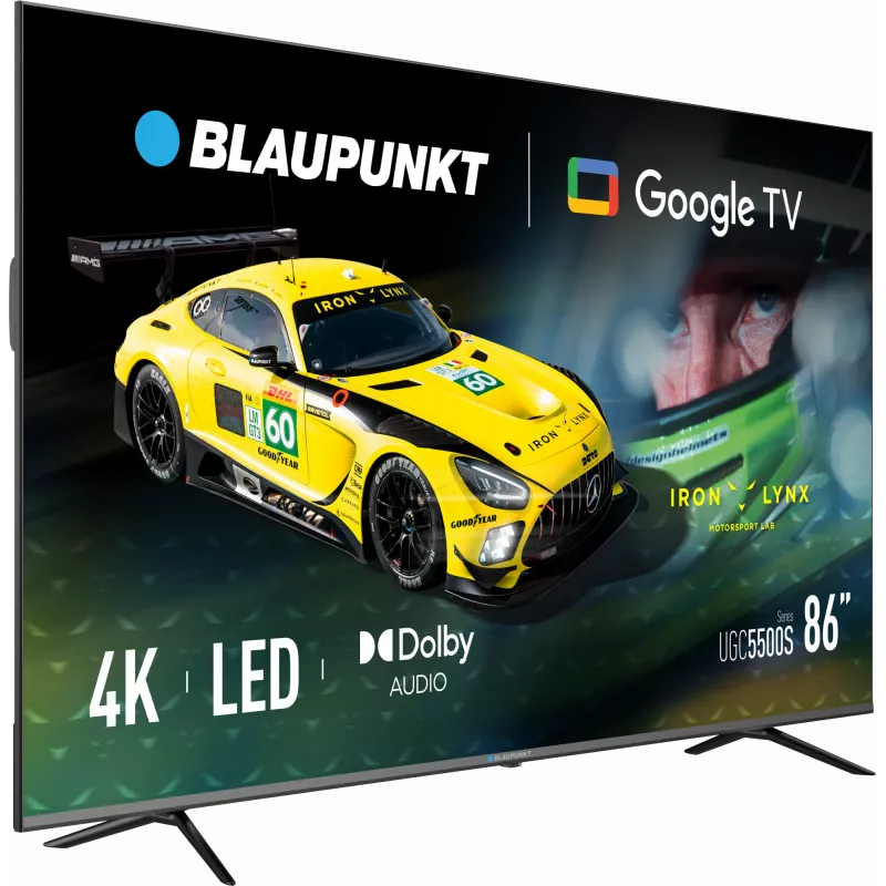 Blaupunkt LED TV | 86UGC5500S | 86 | Smart TV | Google TV | UHD | Black