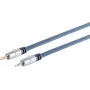 Audio cable ShiverPeaks 30812-5MHQ 3.5 mm stereo chrome plated, 5.0 m