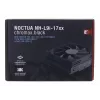 CPU Cooler Noctua NH-L9I-17XX chromax.black — Low-profile LGA1700 cooler, 92 mm fan, 37 mm height