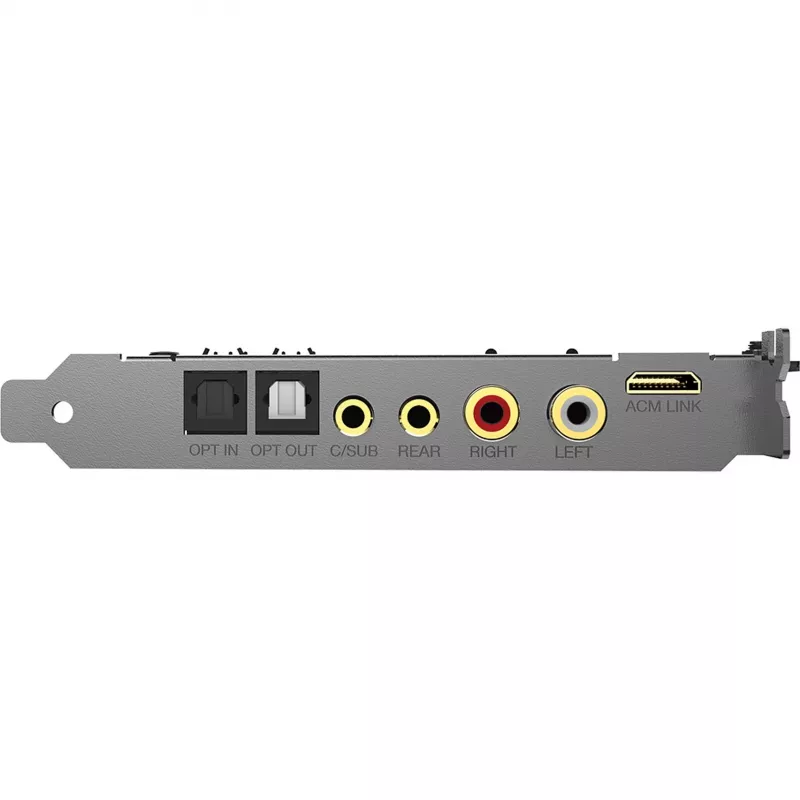 Sound card Creative Labs SoundBlaster AE-9 — 32-bit / 384 kHz playback and recording