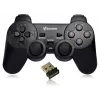 Gamepad VAKOSS GP-3925BK Black wireless RF analogue/digital for PC and PlayStation 3, 12 buttons, 2.4 GHz, nano receiver