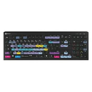 Keyboard Logickeyboard ASTRA 2 USB AZERTY English Black