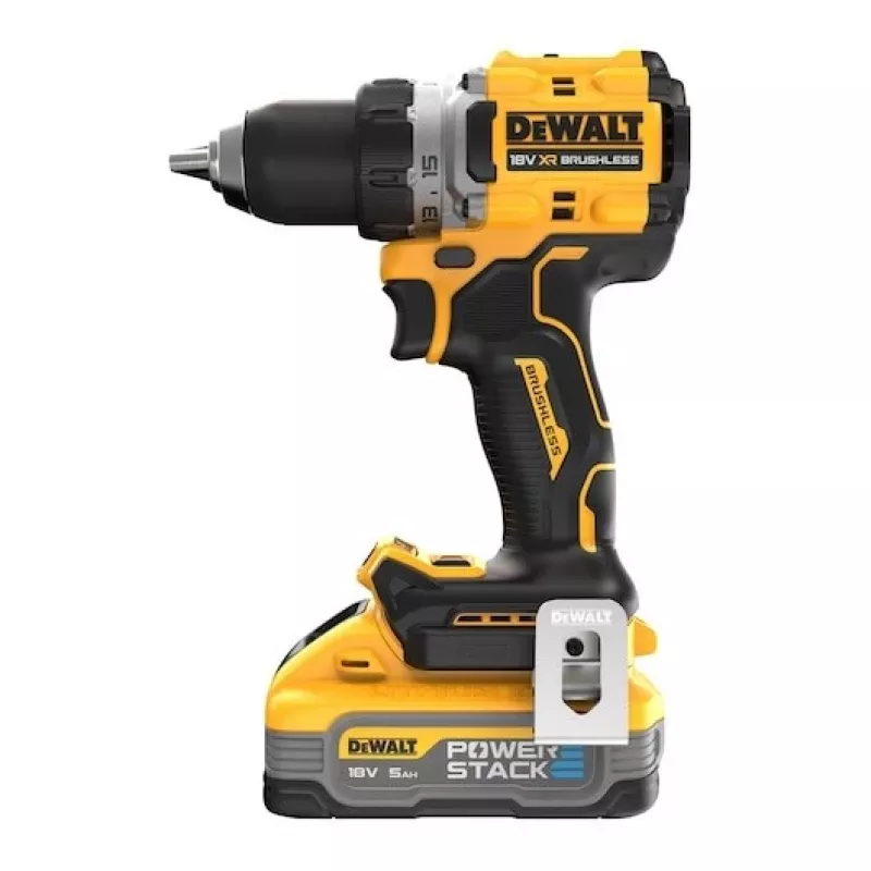 Drill-screw brushless 90 Nm,2x Battery5,0Ah,TSTAK,18V