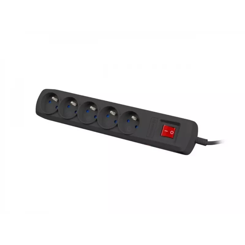 Surge Protector NATEC NSP-1715 Black 5 AC outlets 5 m