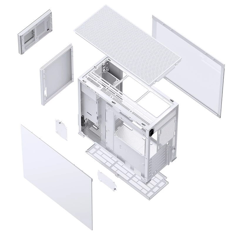 PC Case Jonsbo D41 STD Midi Tower White