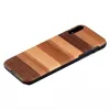 Protective smartphone case man and wood for iPhone XR — black sand finish