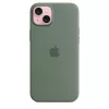 Apple iPhone 15 Plus Silicone Case with MagSafe - Cypress