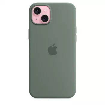 Apple iPhone 15 Plus Silicone Case with MagSafe - Cypress