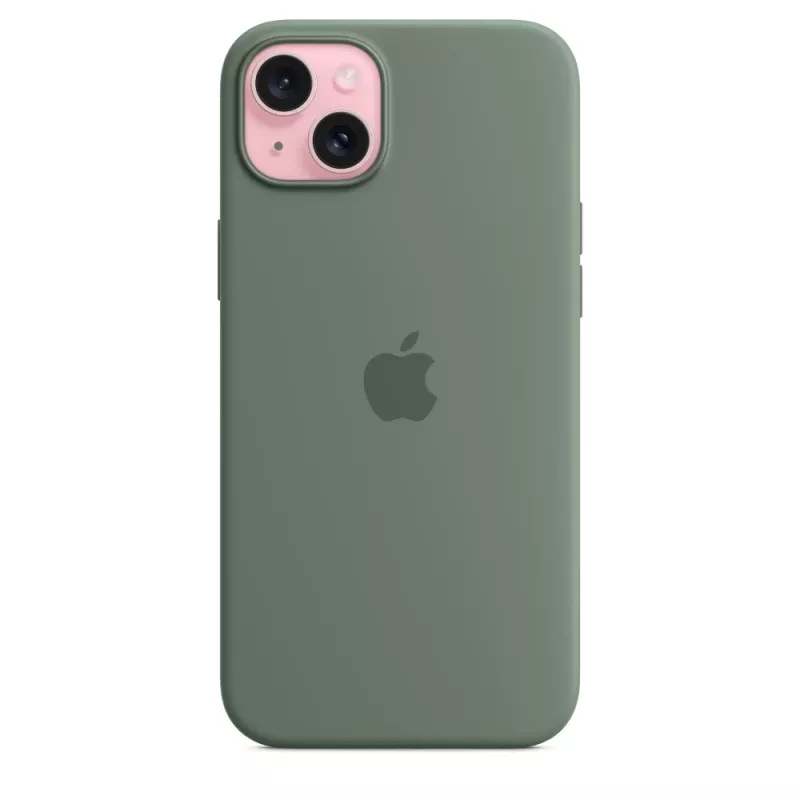 Apple iPhone 15 Plus Silicone Case with MagSafe - Cypress
