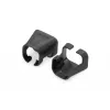 DIGITUS - Kabelclips mit Farbcodierung - für Patch-Kabel - Schwarz (Packung mit 100) (A-CC-BL)