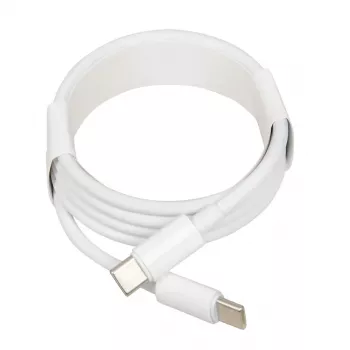 USB charger IBOX ILUC42W 42W (33W max), 1×USB-C PD3.0, 1×USB-A QC3.0, 100–240V, white