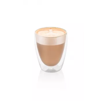 Cappuccino Glasses Eta 240 ml Transparent Borosilicate Glass