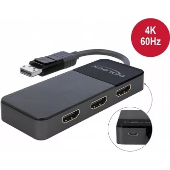 Video Splitter DeLOCK 87770 DisplayPort to 3x HDMI