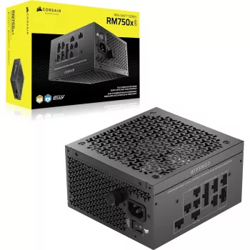 Power supply unit CORSAIR RMx Shift RM750x 750 W ATX 24-pin 80 PLUS Gold, black, 140 mm fan