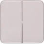 Wall Plate Legrand 776212 White Thermoplastic Screwless Design