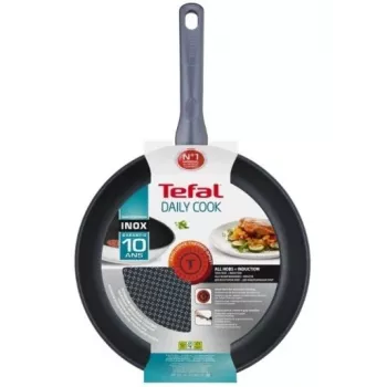 All-purpose pan Tefal Daily Cook G7300655 stainless steel 28 cm, single bakelite handle, titanium internal coating