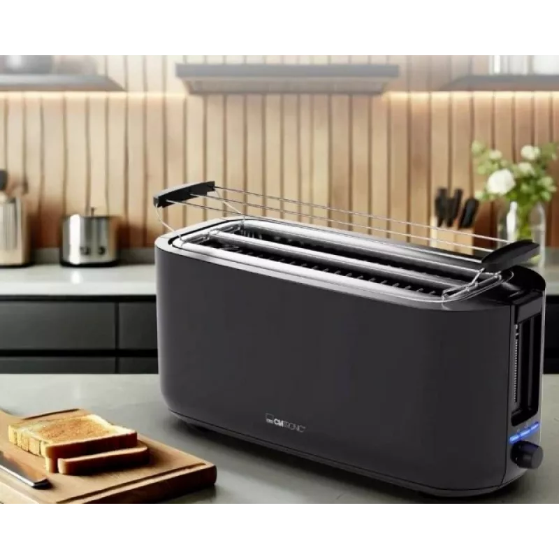 Clatronic TA 3802 4 slice(s) 1400 W Black