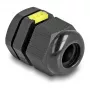 DeLOCK Cable Gland M16 Ventilation IP68 Waterproof Black 2 pcs