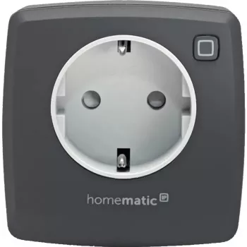 eQ-3 AG Homematic IP 161613A0, Indoor, Anthracite, Plastic, IP20, IP20, 70 mm