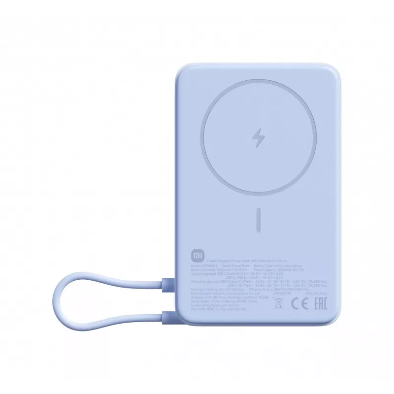 Xiaomi Power Bank 33W Magnetic 10000mAh, Blue (BHR08PCGL)