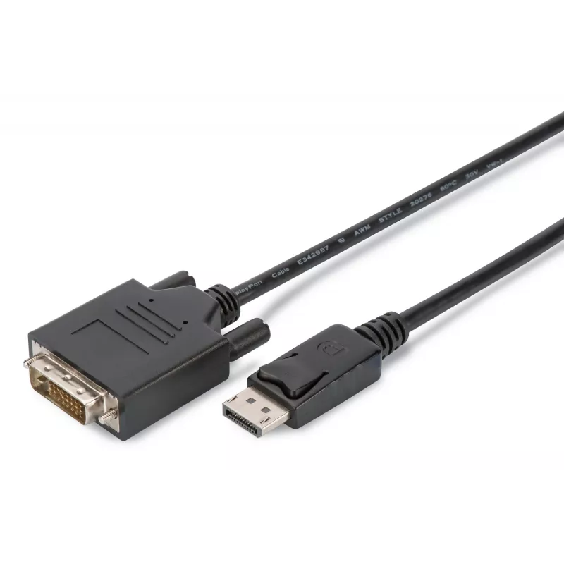 Digitus DisplayPort – DVI Adapter Cable, Pack of 10 pcs