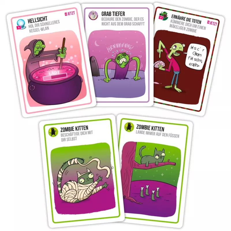 Zombie Kittens, Card Game