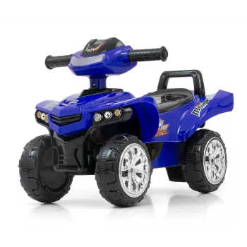 Ride-on toy milly mally Ride-on Monster Navy — children's sit-and-ride vehicle, low seat height