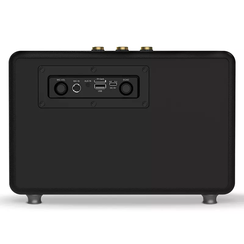 Portable stereo speaker TRACER M45 Black — Bluetooth 5.0, 45 W RMS, FM radio, built-in mic, battery-powered