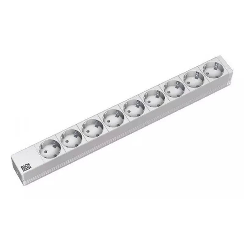 Power Strip outlet box Aluminium Bachmann 333.401