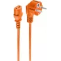 Power Cable ShiverPeaks BS09-05187 Orange 1.8 m