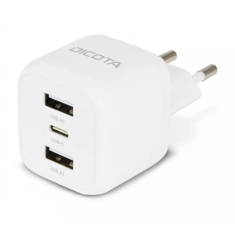 DICOTA D32069 mobile device charger Laptop, Smartphone White AC Fast charging Indoor