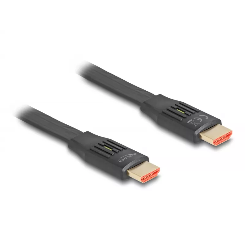 HDMI Cable DeLOCK 81003 3m HDMI Type A Male 48 Gbit/s Black