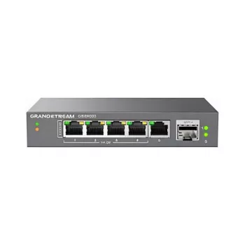 Network switch Grandstream GWN 7700MP with 5x 2.5GbE ports and 1x SFP