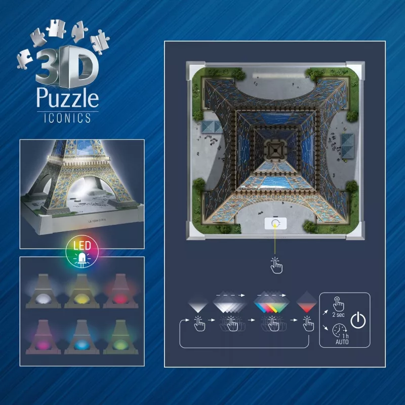 Puzzle 3D Eiffel Tower