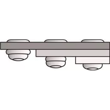Blind rivet GESIPA 4.8x10 mm aluminum body steel mandrel PolyGrip (MPN 6700144)