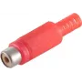 Wire connector RCA Red ShiverPeaks BS51500-R