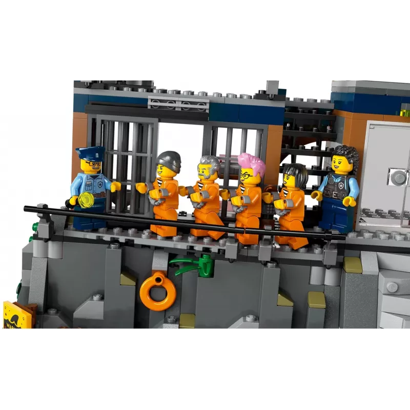 LEGO City Construction toy Police Station Prison Island 60419 — 980 pieces, 7 minifigures, 370×400×160 mm