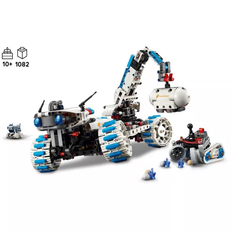 LEGO Technic 42211 Lunar Outpost Moon Rover – construction toy, 1082 pcs, modular build, 130×310×190 mm