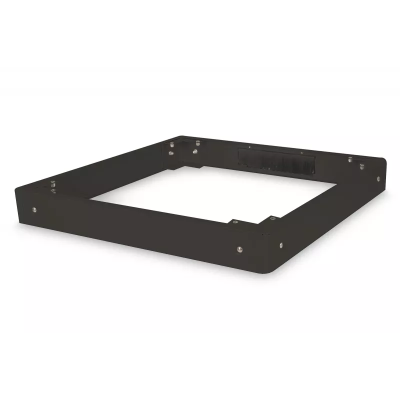 Rack plinth Digitus DN-19 PLINTH-8/8-B 800x800 mm Black Steel