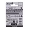 Single-use battery MAXELL LR14 (C) Alkaline 1.5 V, 2 pcs, blister