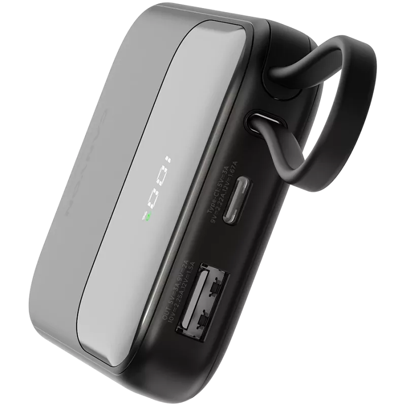 OnPower 101 built-in cable 10000 mAh PD22.5W Black