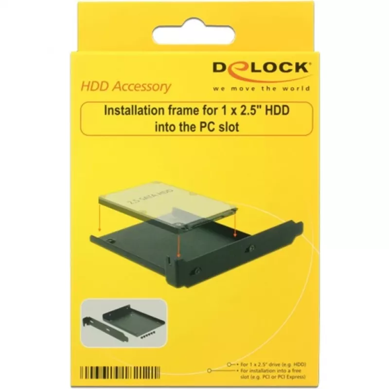HDD Cage DeLOCK 18212 Universal Computer Case Part