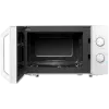 Microwave oven, volume 20L, mechanical control, 800W, 5 power levels, LED lighting, defrosting, cooking end signal, color: White