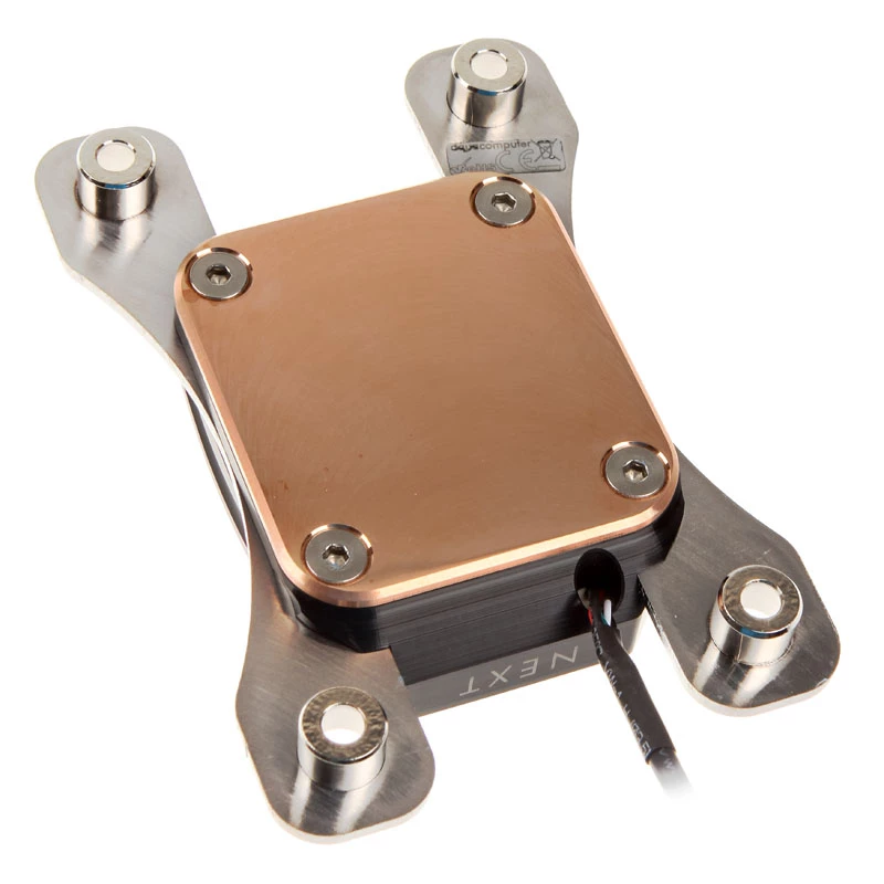Water block Aqua-Computer 21713 Kryos Next Vision – Acetal and Copper, AM4, black/silver