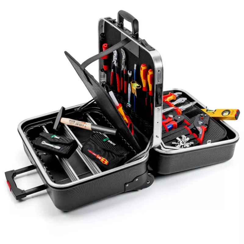 Knipex 00 21 41 mechanics tool set 63 tools