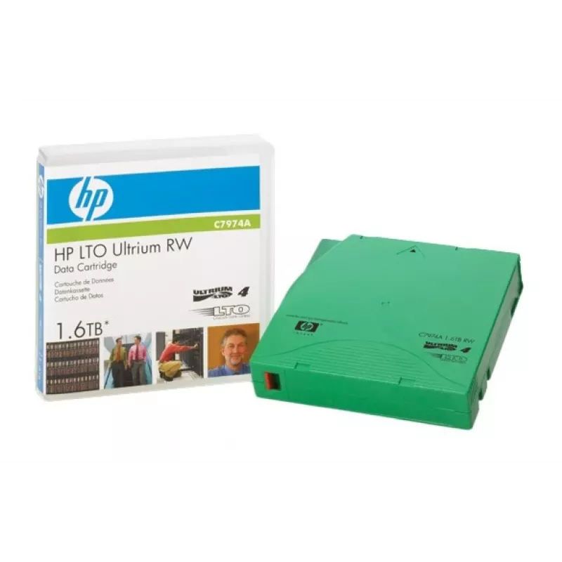 HPE LTO4 Ultrium 1.6TB Read/Write Data Cartridge Blank data tape 800 GB LTO 0.496 (1.26 cm)
