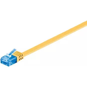 Networking Cable Goobay RJ-45 CAT6a 0.5m Yellow