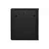 Lanberg WF01-6615-10B 19 inch 15U Wall-Mount Rack Cabinet 600x600mm Black with Glass Door