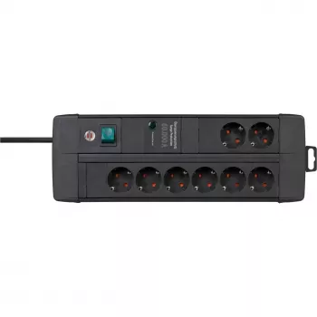 Power Extension Brennenstuhl 1256000678 3m 8 AC Outlets Indoor Black